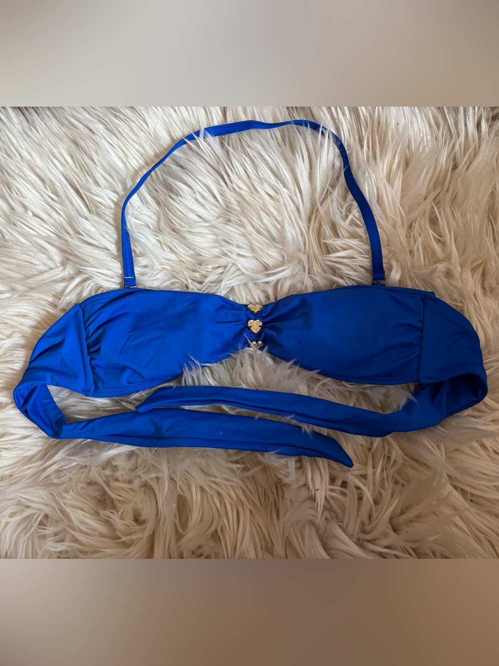 Juicy Couture Royal Blue Bandeau Bikini